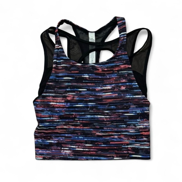 Lululemon Womens Break Free Activewear Tank Top With Built-In Mesh Fabric Bra - Picture 1 of 7